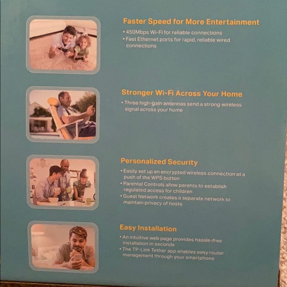 Tp-link 450 Mbps Wireless N Router - Picture 7 of 9